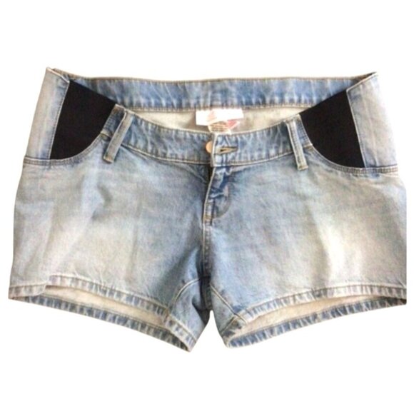 Isabel Expandable Side Panel‎ Maternity Shorts Size 6 NWT - Picture 1 of 5